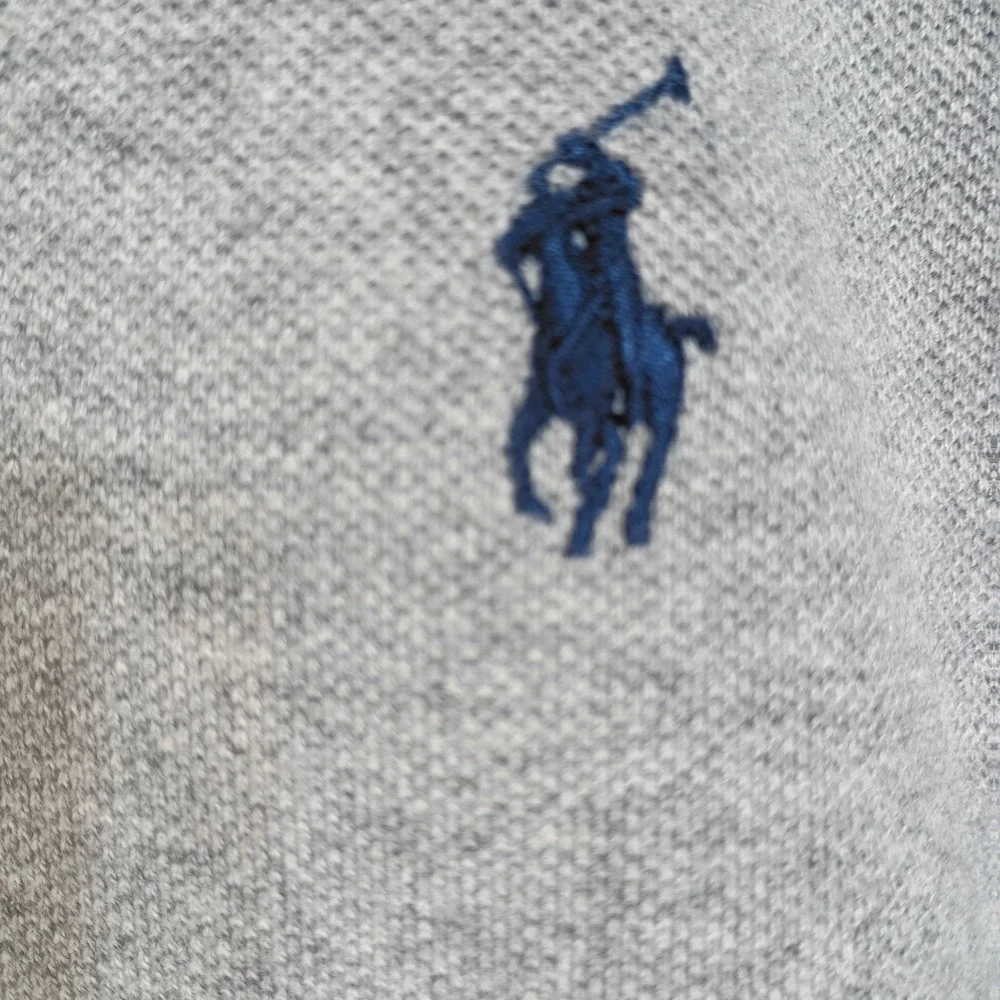 Polo Ralph Lauren Gray Cotton Polo Shirt 3XLT Big Tall Classic Fit Preppy Casual